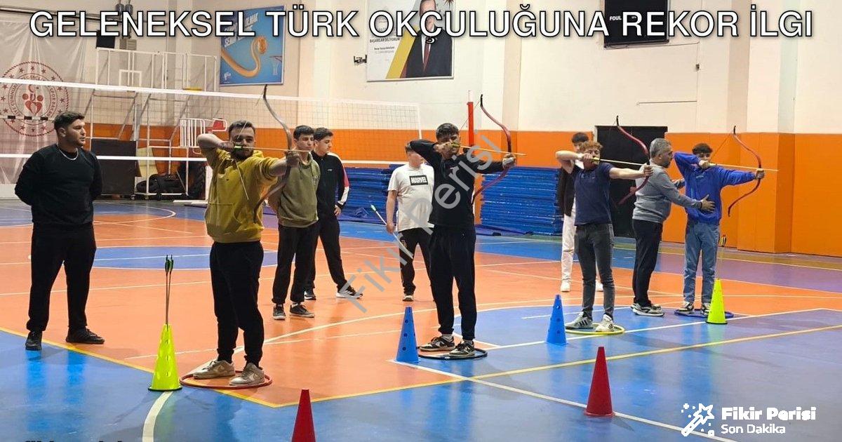 "Sarıgöl'de Tarihi Miras Canlanıyor: Geleneksel Türk Okçuluğuna Rekor İlgi" başlıklı haber için foto