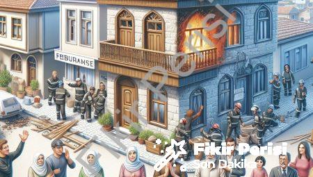 Aydın’da Faciadan Dönüldü: Komşuların Dikkati İş Yerini Kurtardı