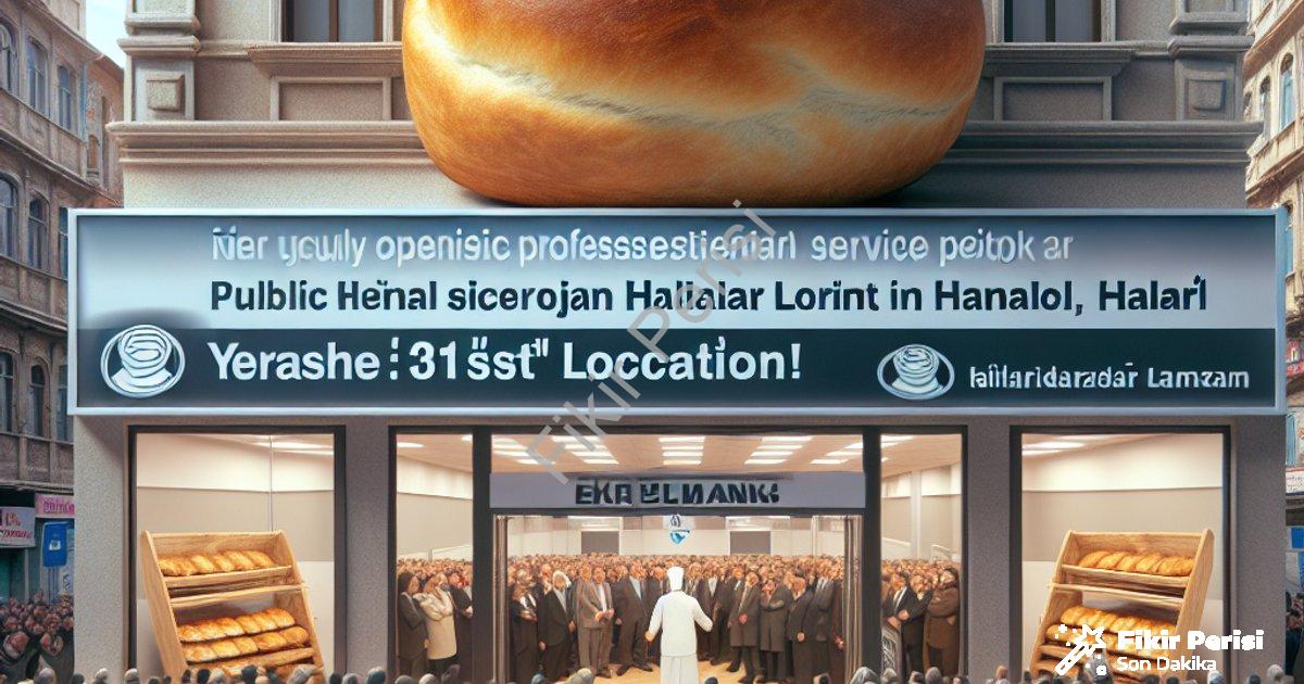 "Merkezefendi Halk Ekmek Ağı Genişliyor: 31. Hizmet Noktası Hallaçlar'da" başlıklı haber için fotore