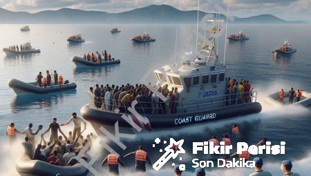 İzmir Açıklarında Hareketli Saatler: Sahil Güvenlik 120 Göçmeni Kurtardı