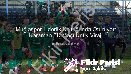 Muğlaspor’dan Kritik Maç Öncesi Taraftara Çağrı: Liderlik İçin Kenetlenme Zamanı!
