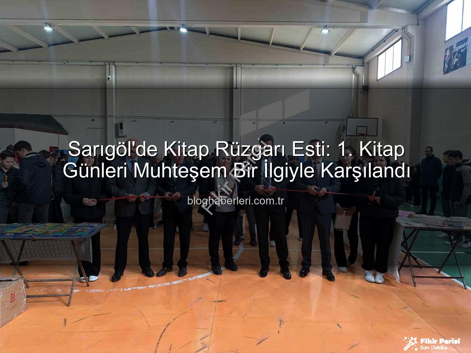 Sarıgöl Kitap Günleri - Sarıgöl Kitap Günleri'nden Muhteşem Başlangıç: Edebiyat Şenliği Yoğun İlgi Gördü