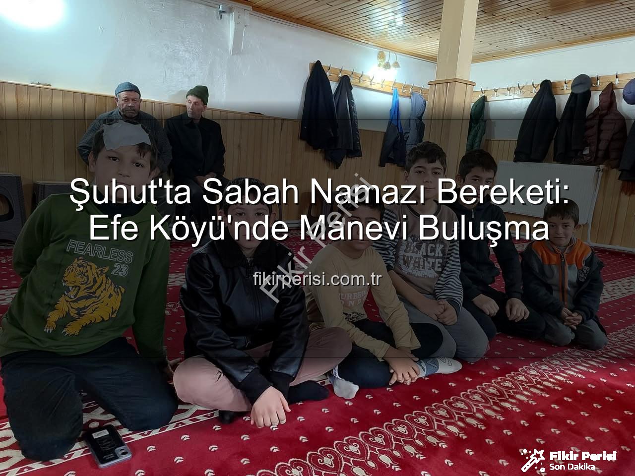 Şuhut sabah namazı buluşması - Şuhut'ta Sabah Namazı Bereketi: Efe Köyü'nde Manevi Buluşma