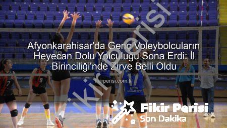 Afyonkarahisar’da Genç Voleybolcuların Heyecan Dolu Yolculuğu Sona Erdi: İl Birinciliği’nde Zirve Belli Oldu